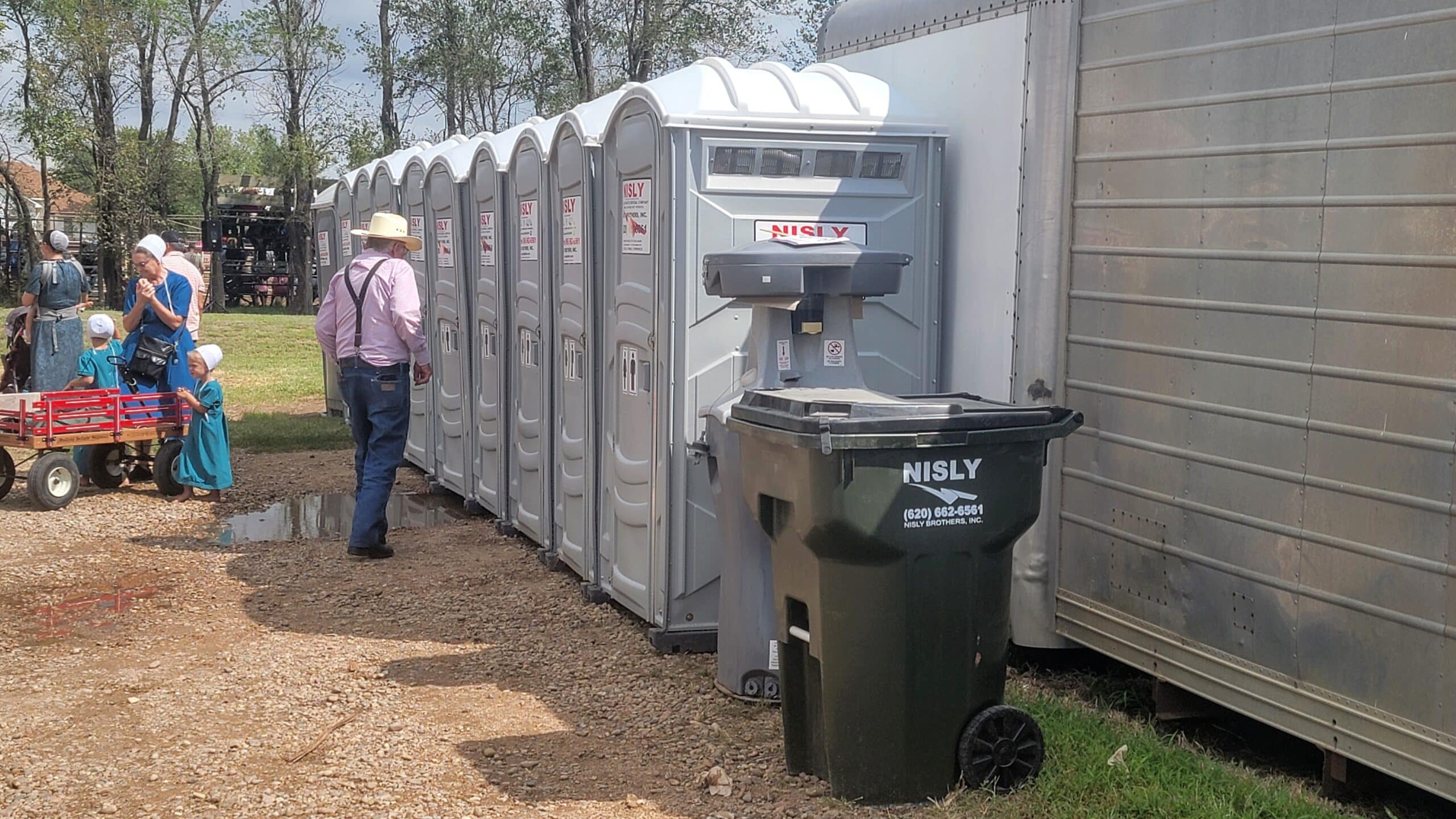 Portable Toilets for Event in Yoder, KS Yoder Days 2023