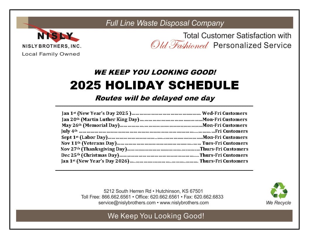 Rumpke Recycling Schedule 2025