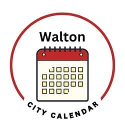 Walton City Calendar Icon
