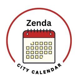 Zenda City Calendar Icon
