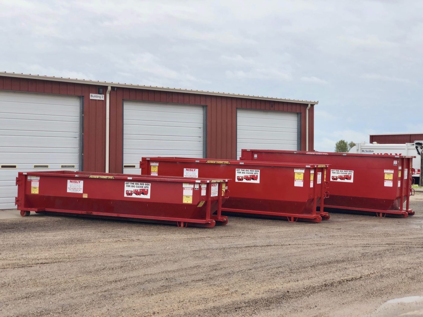 commercial roll off dumpsters for construction and brush cleanup