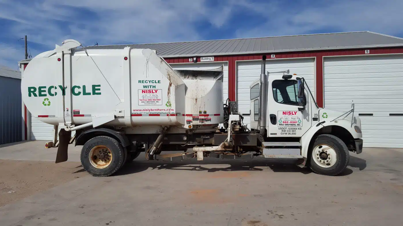 old nisly truck waste management