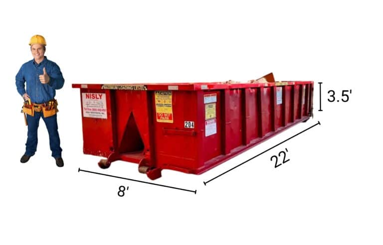 15 yard construction dumpster