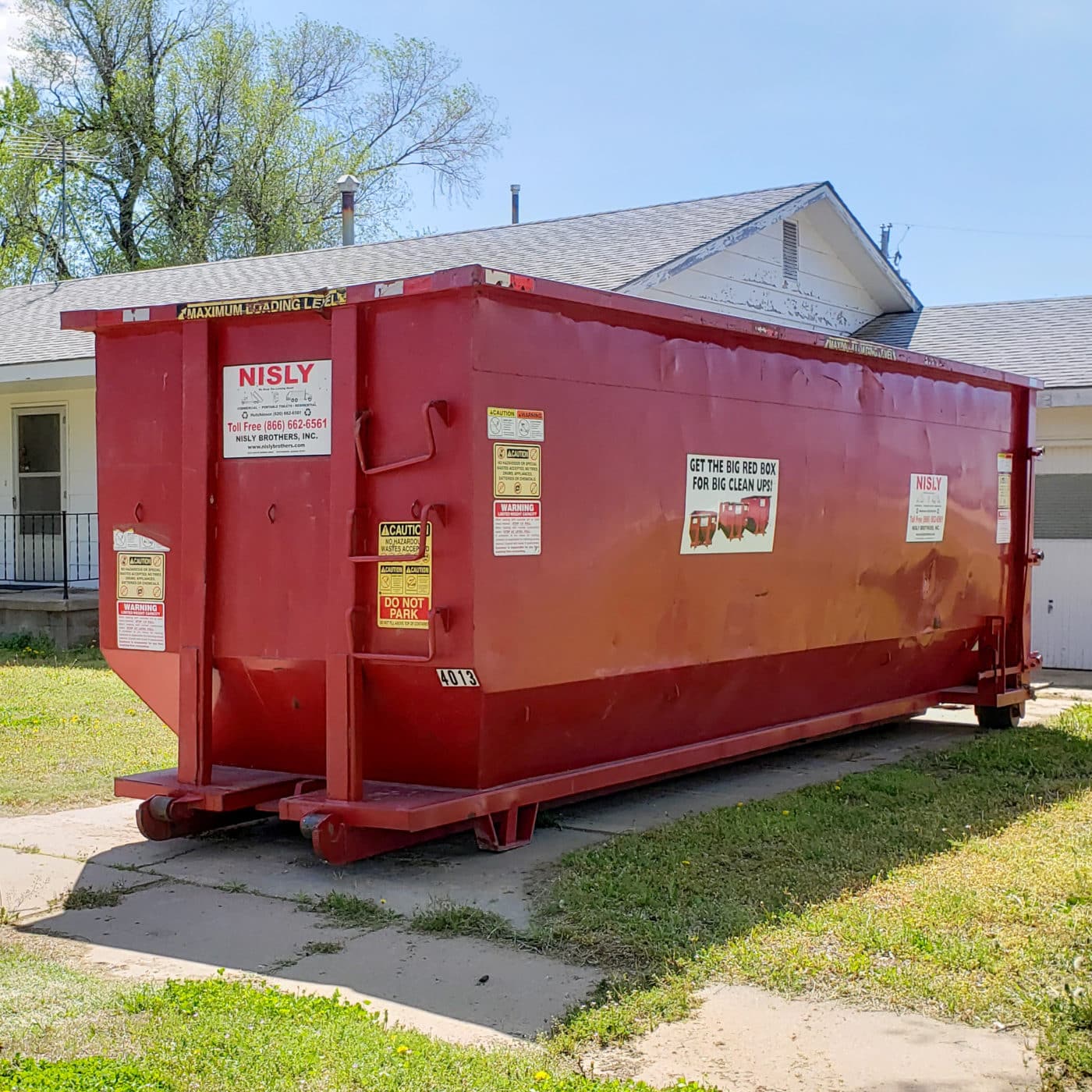 temporary roll off dumpster for rent in abbyville kansas