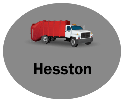 hesston kansas trash pickup