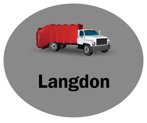 langdon kansas trash pickup