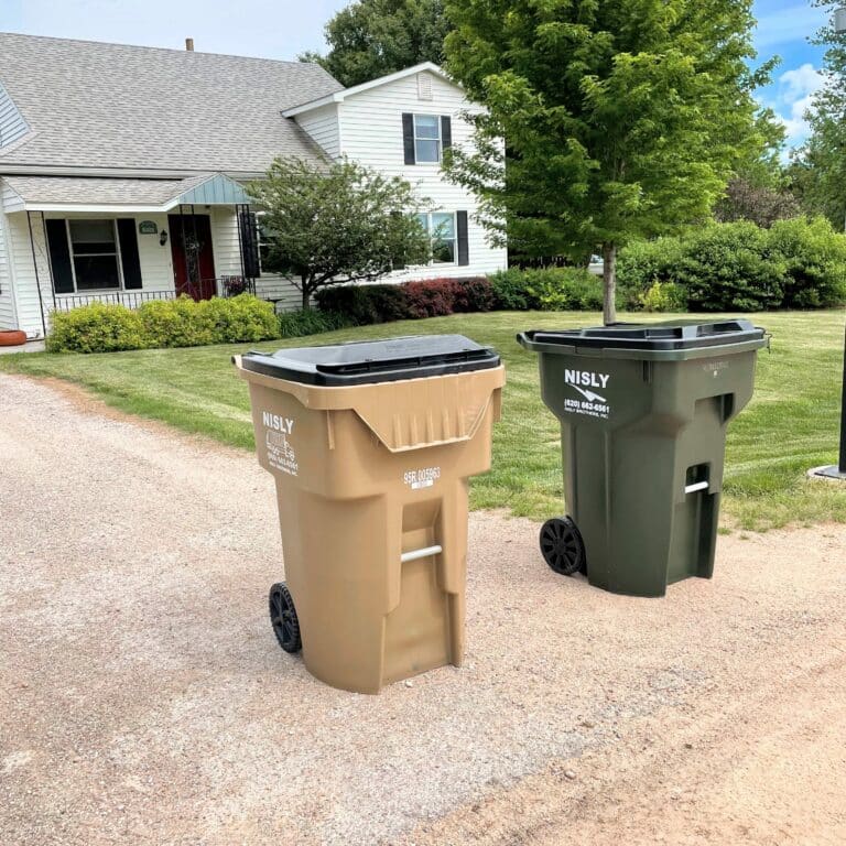 Residential recycling service