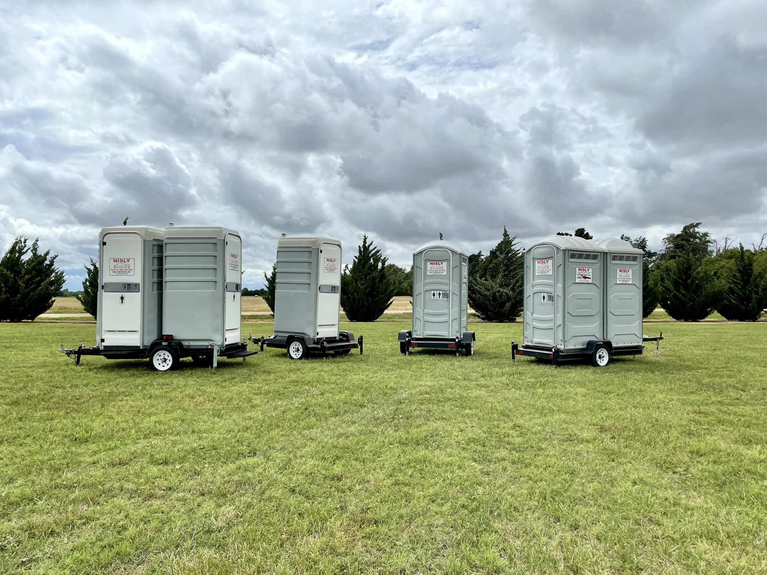 Elite and Classic Towable Portable Toilets in Kansas