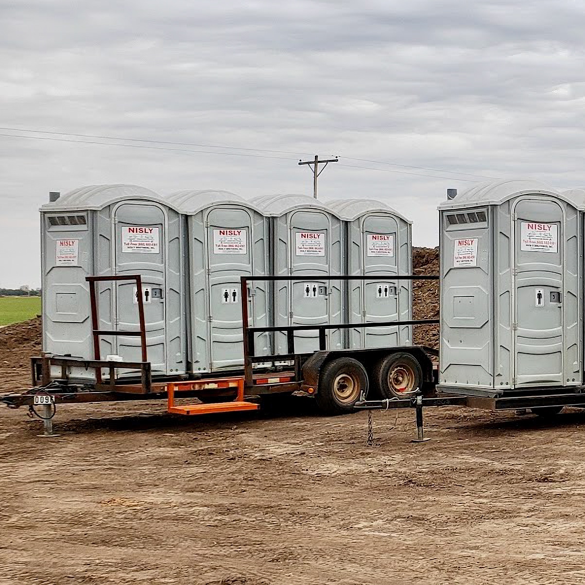 long term commercial toilet rentals