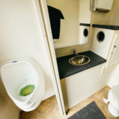 luxury portable restroom for rent near hutchinson kansas