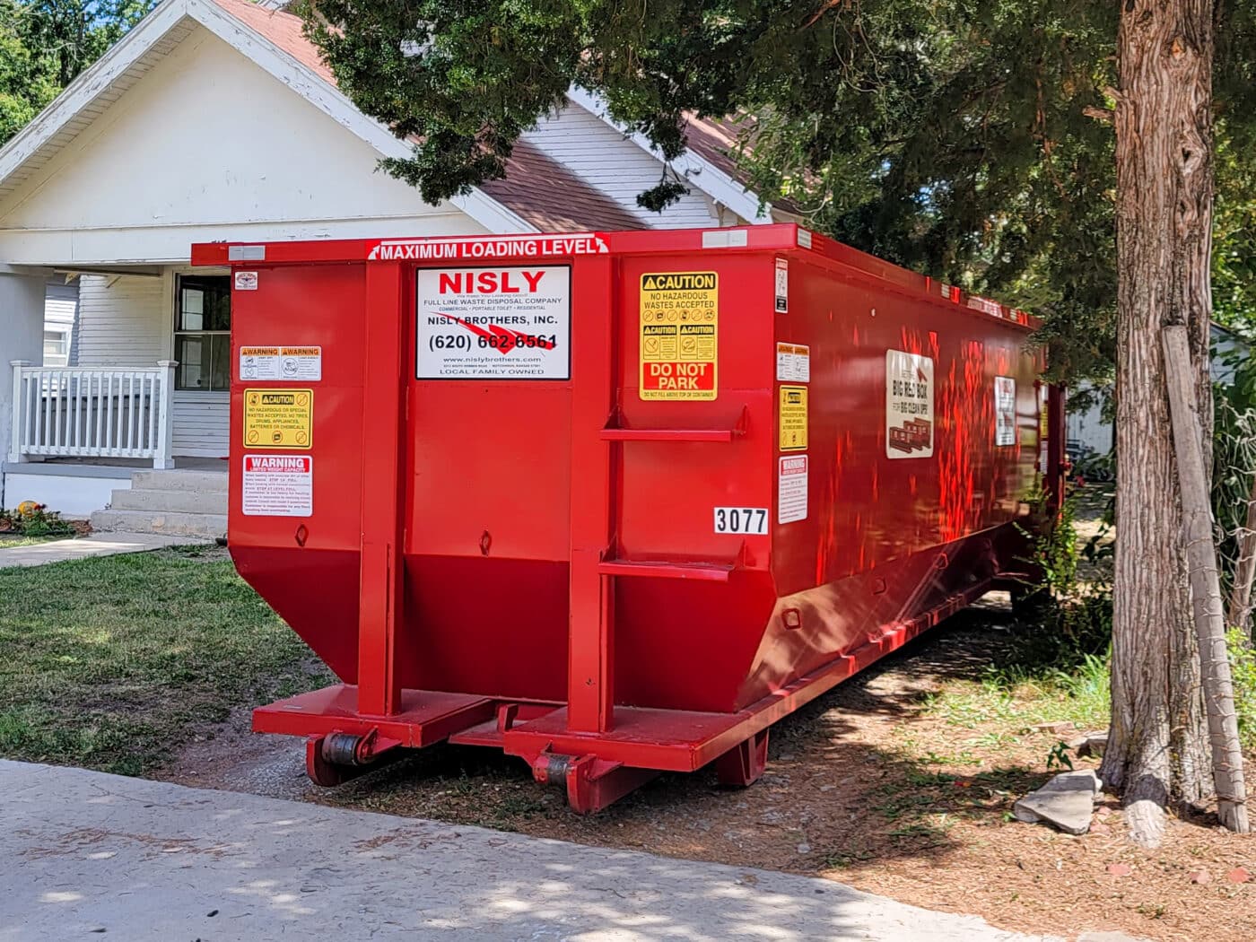 20 Yard Dumpster Rentals In Central Kansas Nisly Brothers