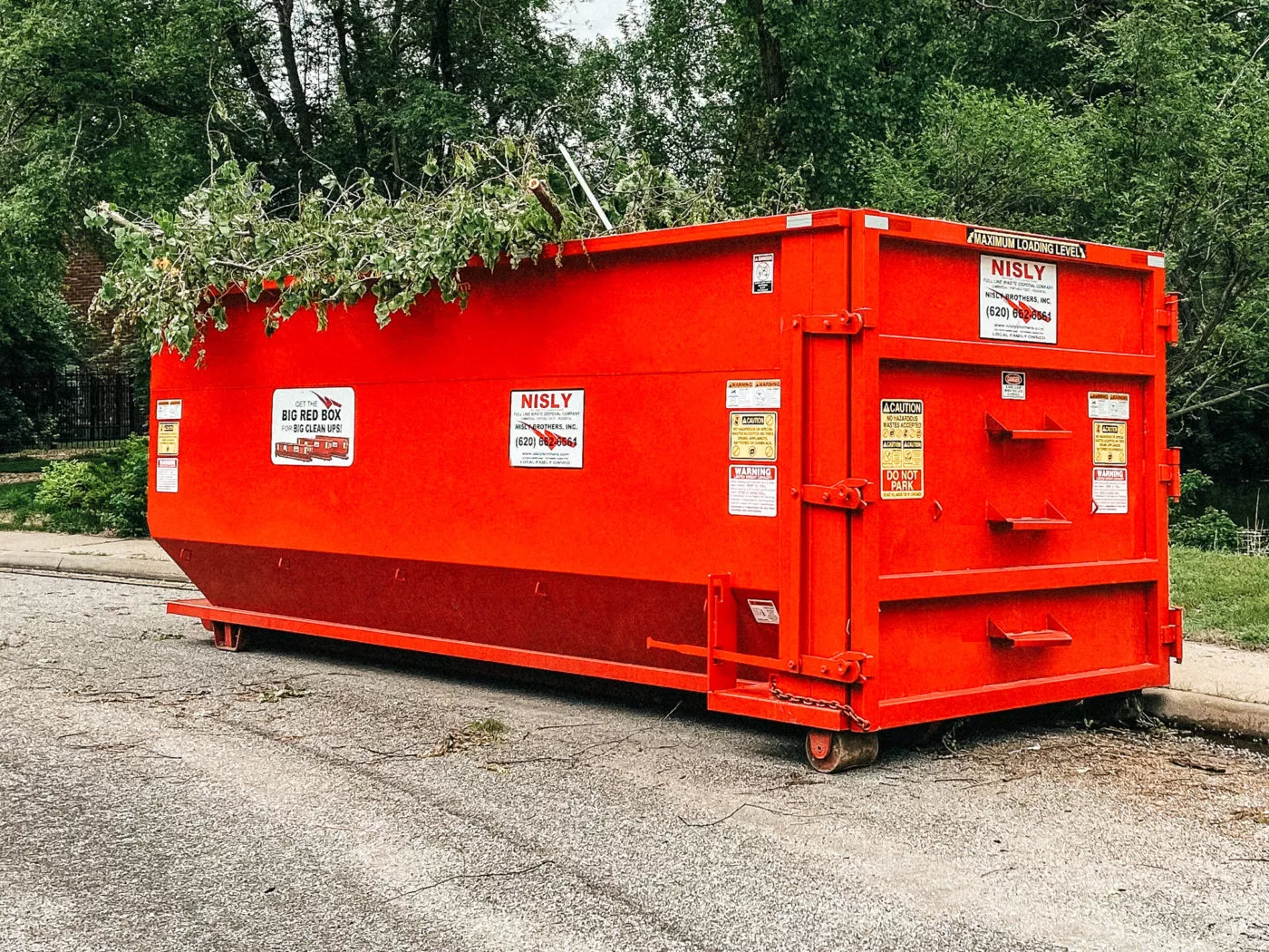 40 yard dumpster rental for simple and affordable cleanup near kingman kansas