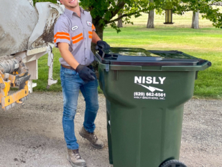 personal trash service near kiowa kansas 