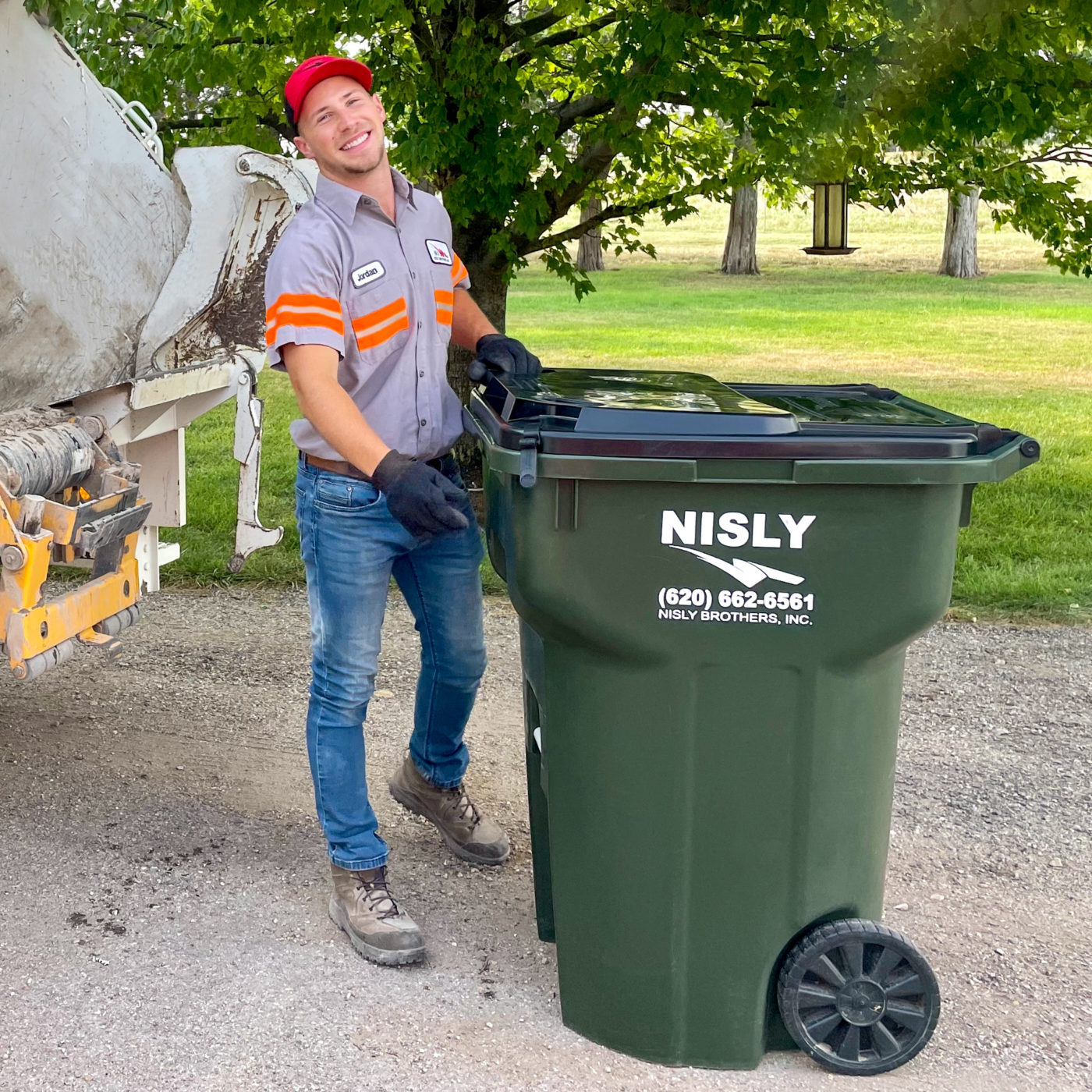 personal trash service near kiowa kansas