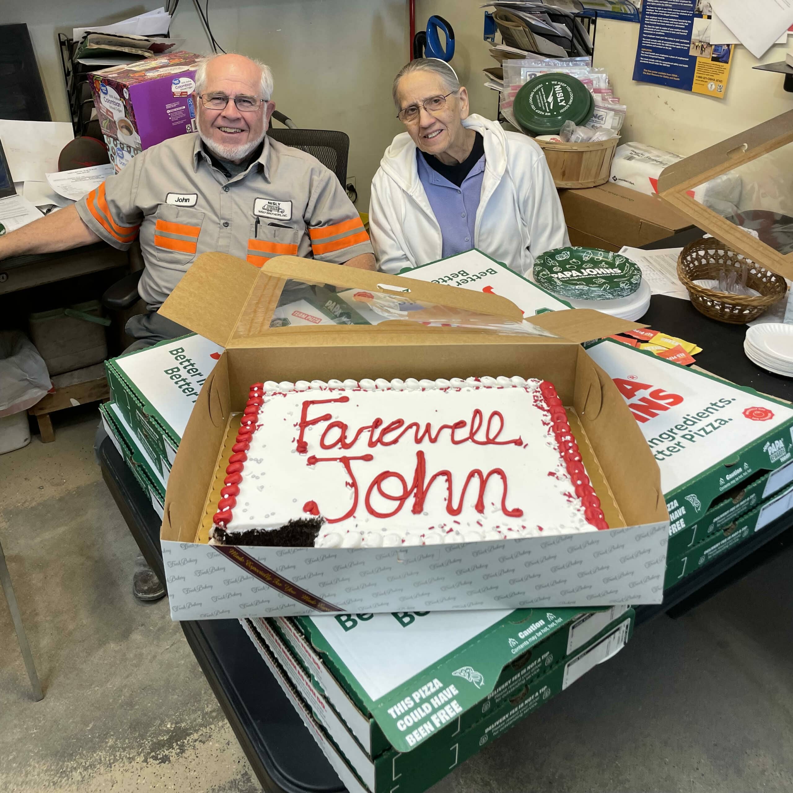 John Nisly retires